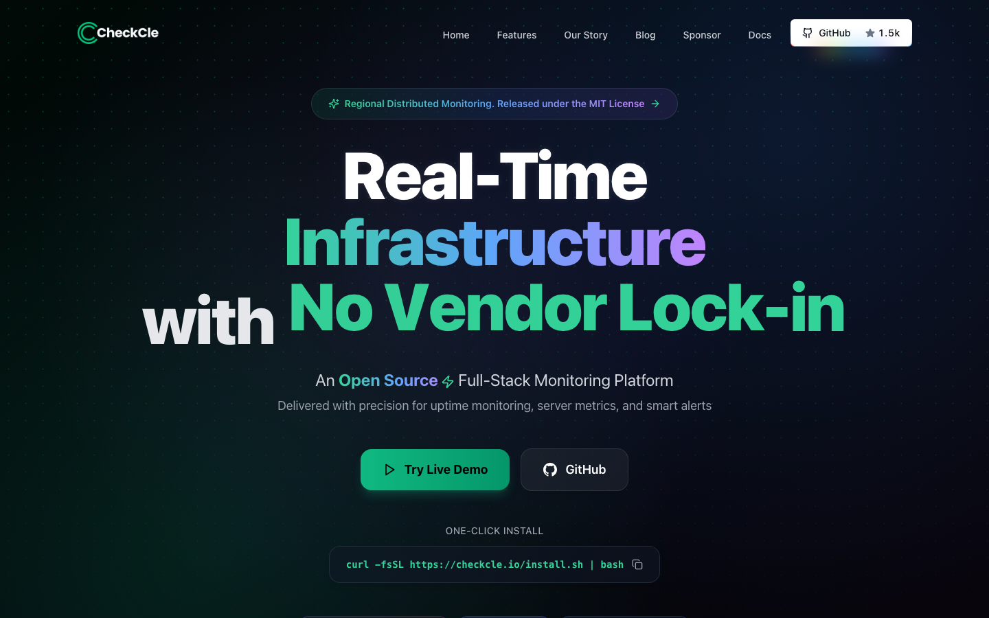 CheckCle: Self-Hosted Monitoring Master