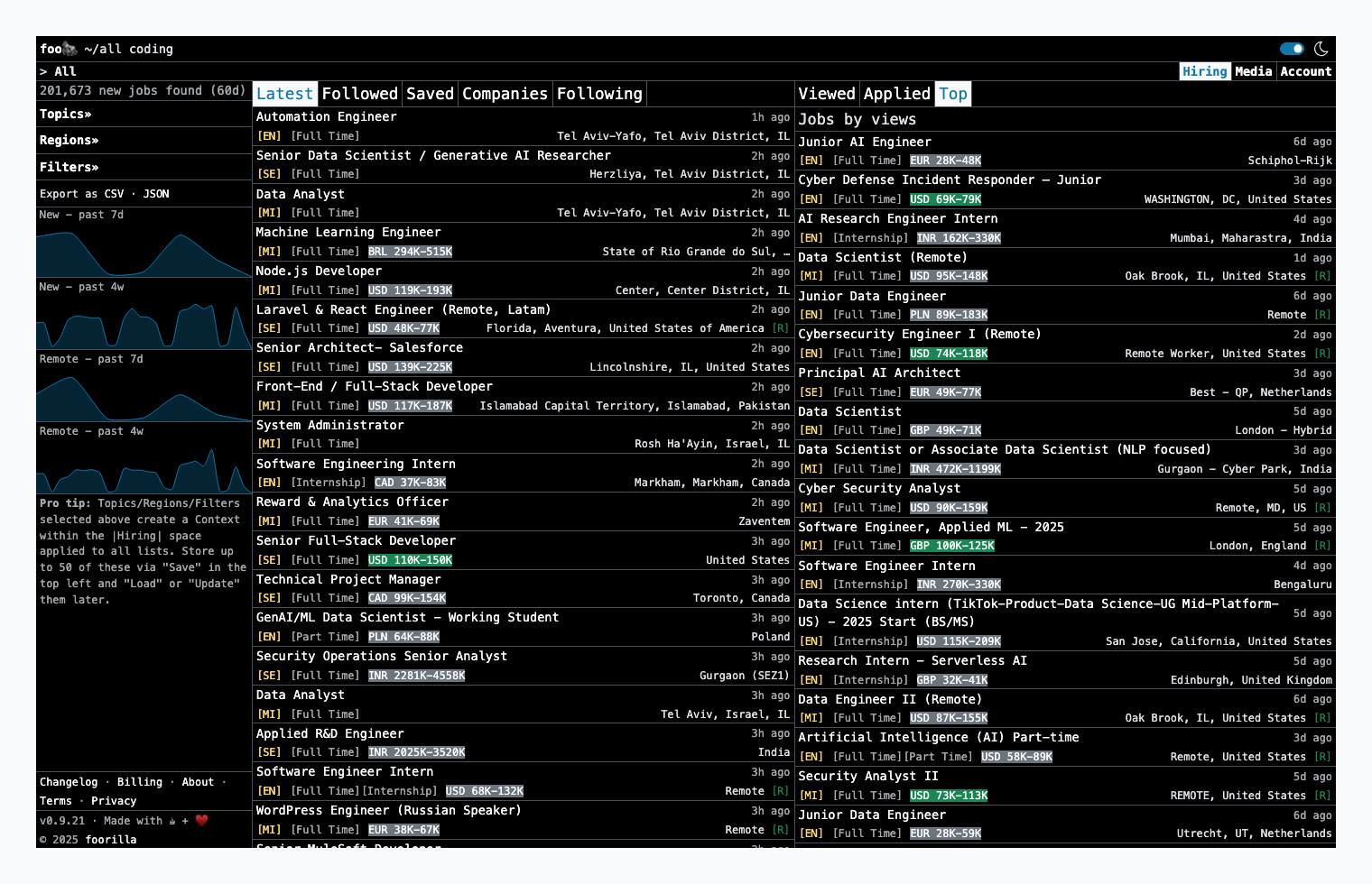 Foorilla: Real-Time Job Platform for Coders