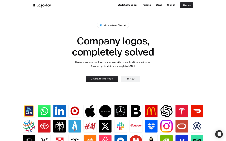 Logo API: 品牌图标一键集成