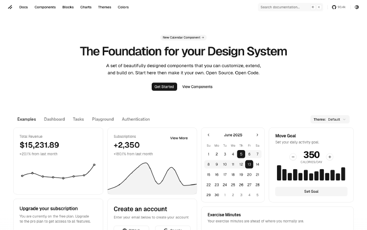 shadcn/ui: 设计系统基石
