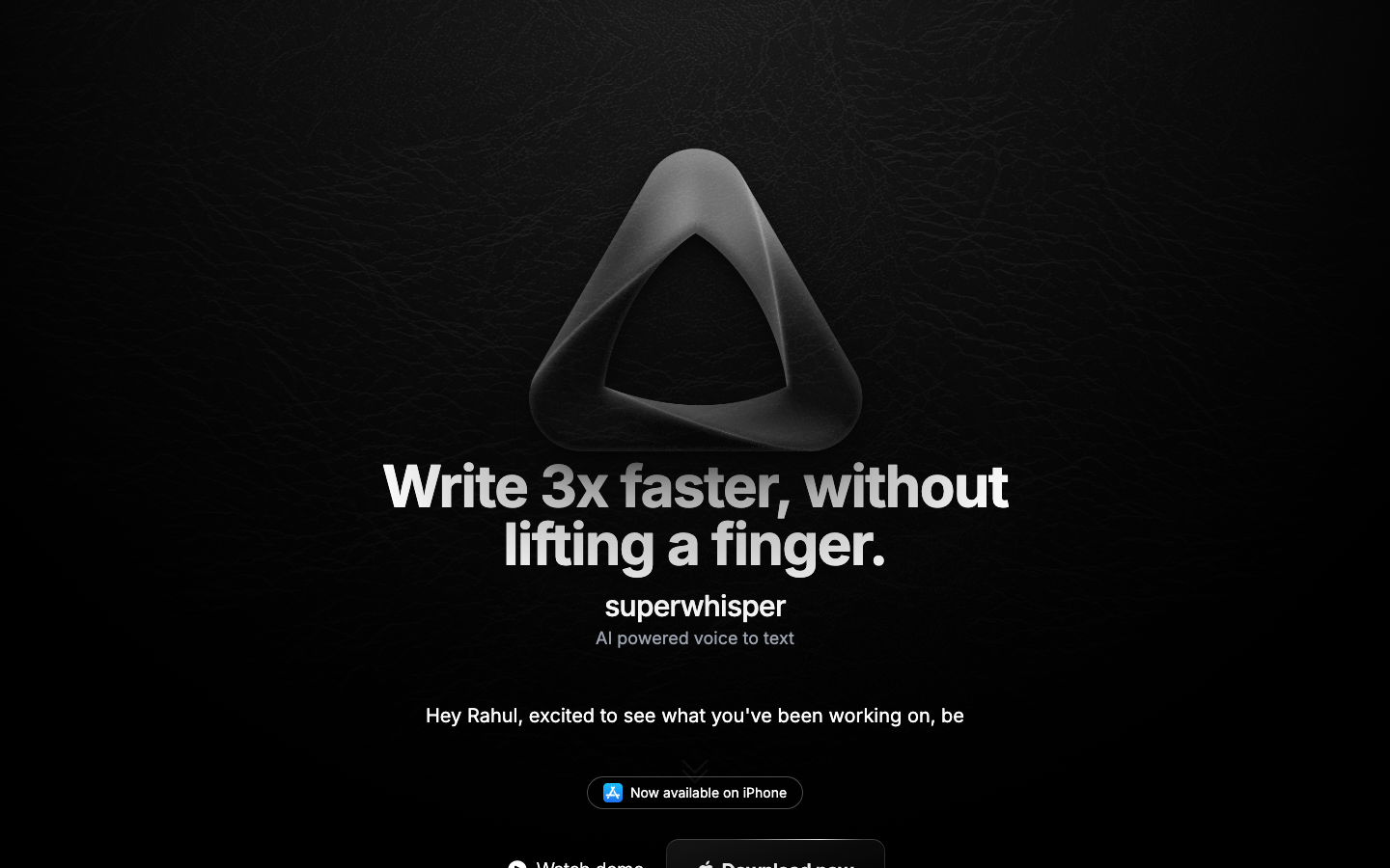 superwhisper: Offline Voice-to-Text Master