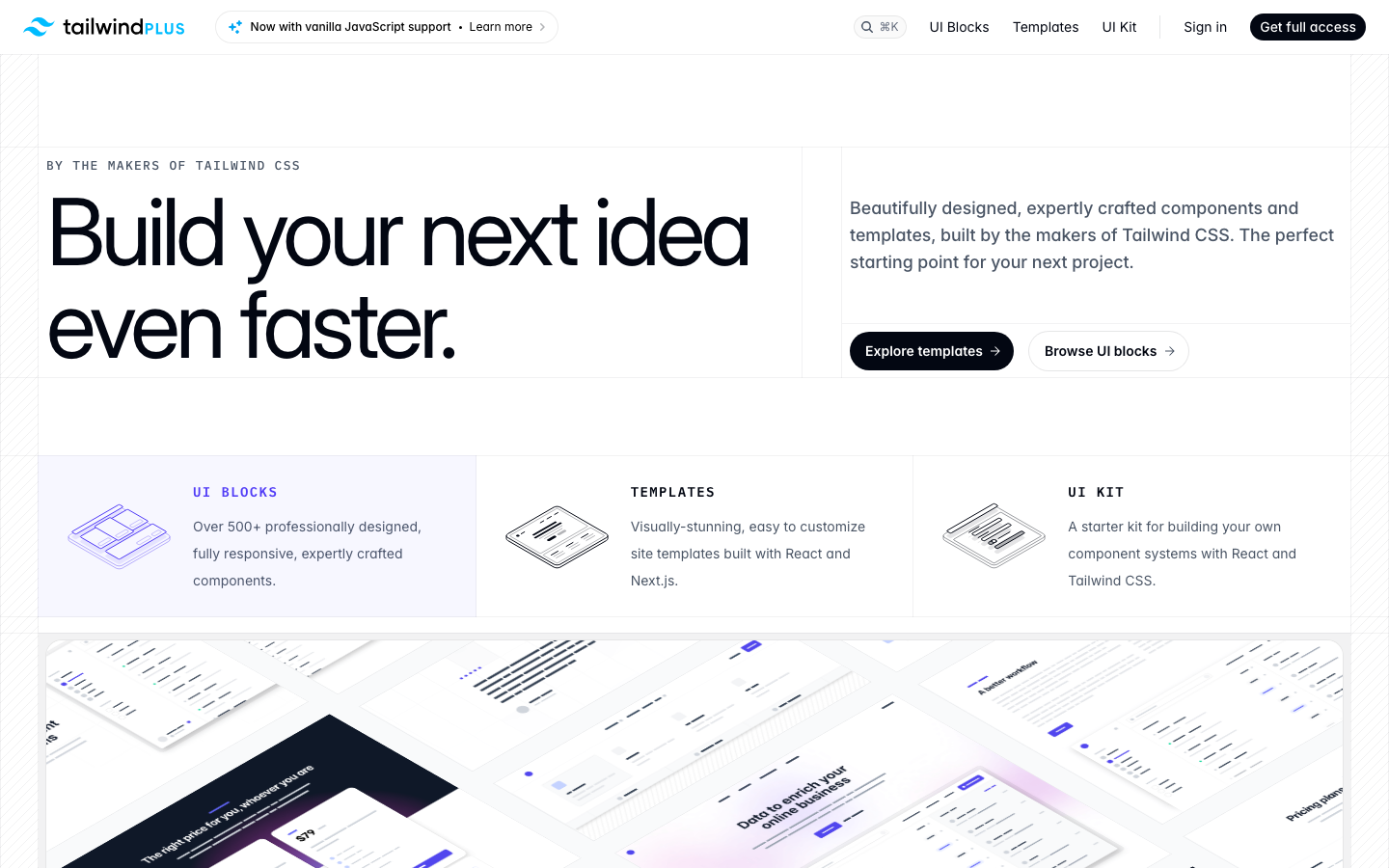 Tailwind Plus: UI Components Treasure