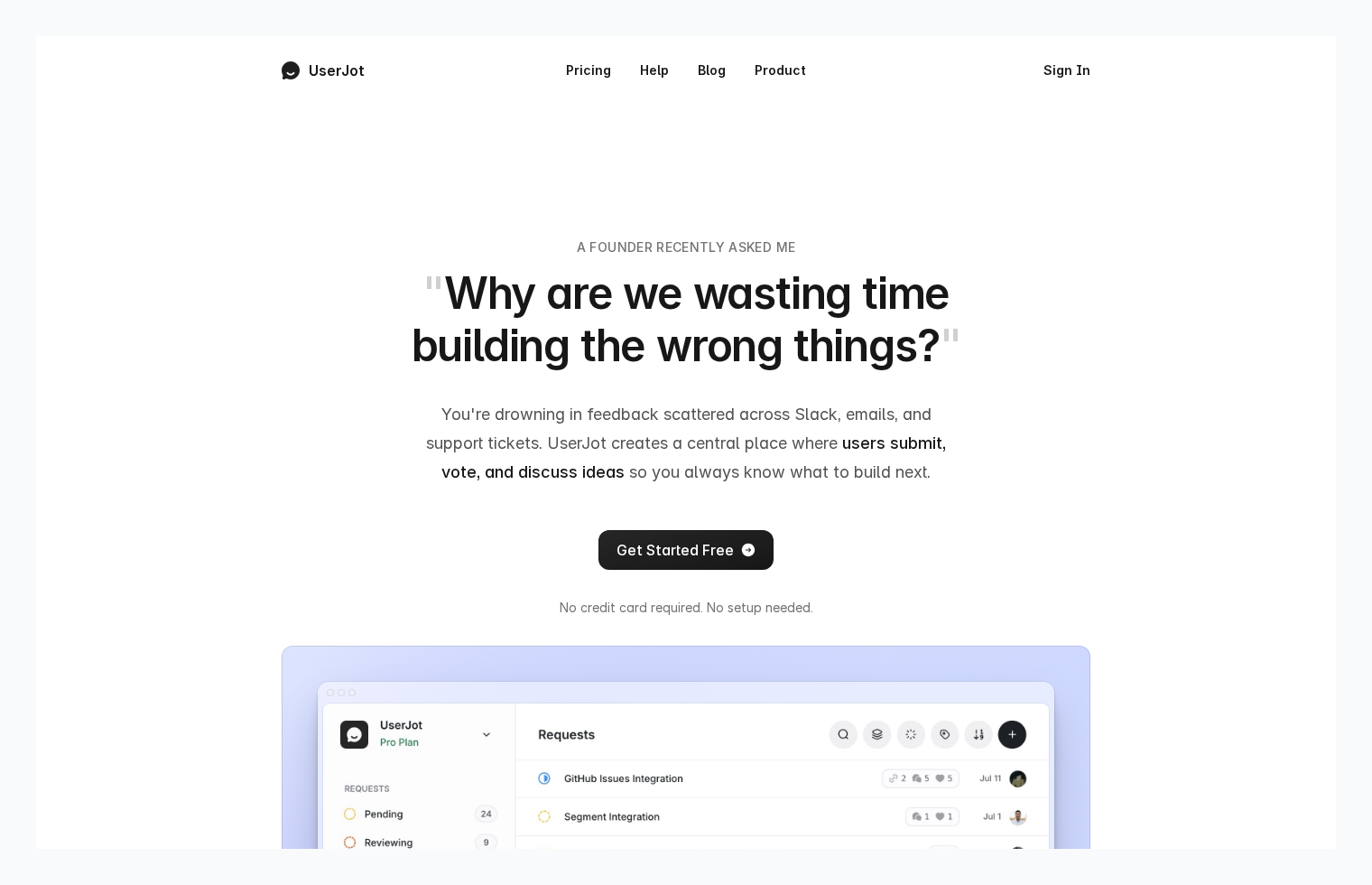 UserJot: All-in-One User Feedback Platform