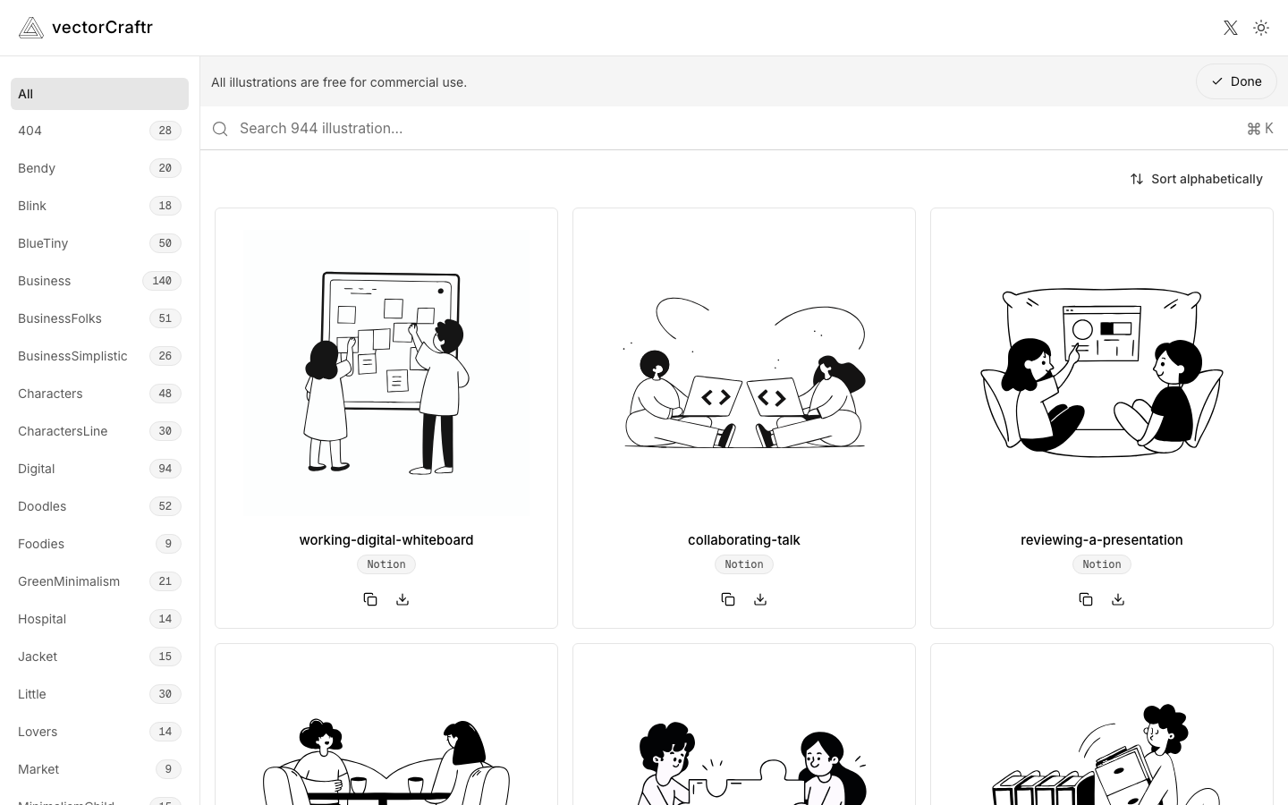 VectorCraftr: Free SVG Library
