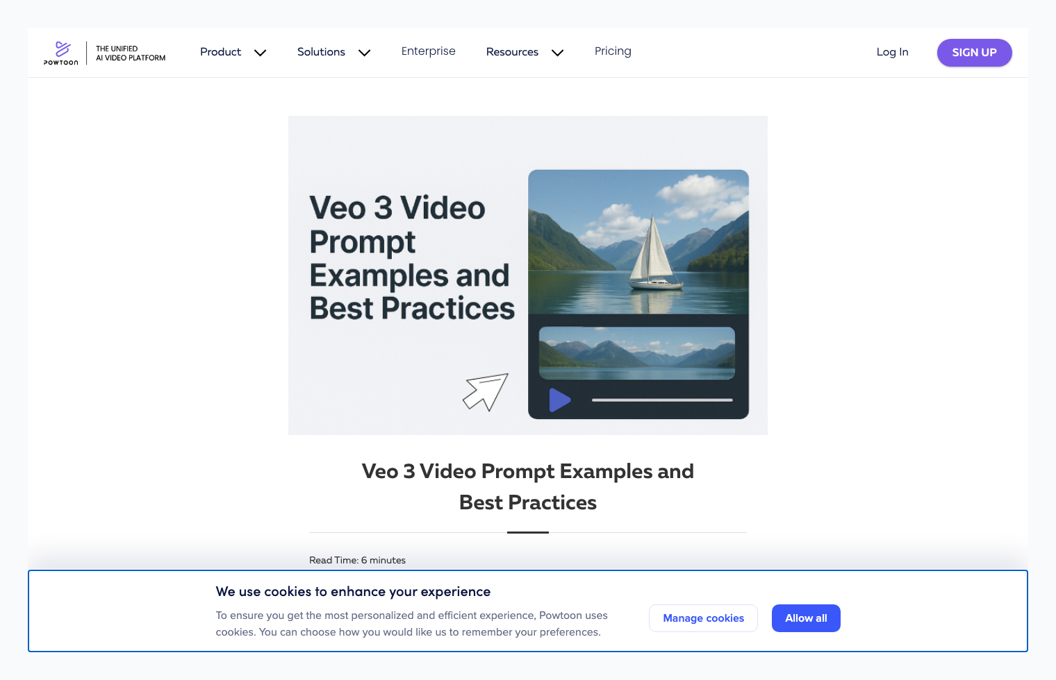 Mastering Veo3 Video Prompts